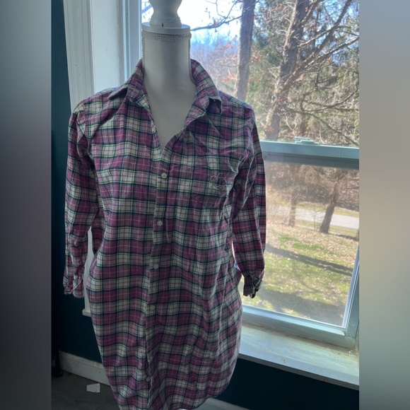Plaid women’s night gown size S - Picture 2 of 4